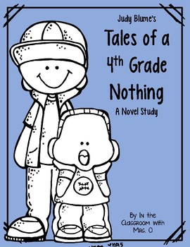 Preview of Tales of a 4th Grade Nothing Novel Study