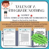 Tales of a 4th Grade Nothing Bundle Novel Guide/Vocab for 