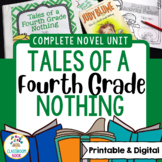 Tales of a Fourth Grade Nothing | Google Classroom Compatible| Distance Learning