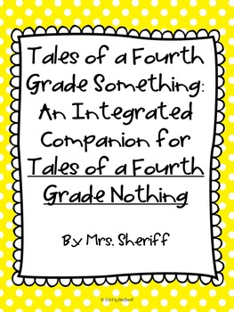 Preview of Tales of a 4th Grade Nothing - Good for Beginning of the Year {CCSS Aligned}