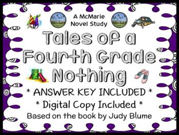 Preview of Tales of a Fourth Grade Nothing (Blume) Novel Study / Comprehension  (28 pages)
