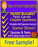 Tales of a Fourth Grade Nothing Novel Study Free Sample 
