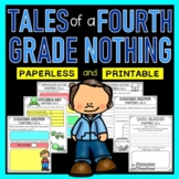 Tales of a Fourth Grade Nothing Novel Study -  New!! First