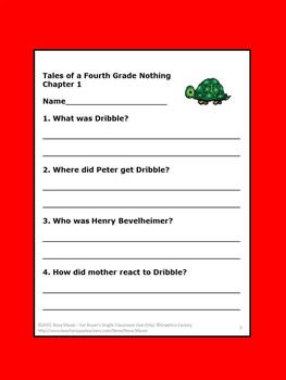 for grade math worksheets 4 money Unit Literacy Rosa Tales Nothing of Grade by Fourth a