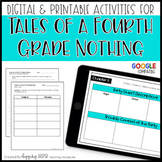 Tales of a Fourth Grade Nothing Reading Comprehension Activities
