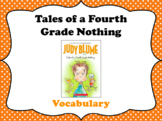 Tales of a Fourth Grade Nothing Vocabulary Visuals (for ELLs)