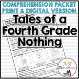 Tales of a Fourth Grade Nothing by Judy Blume Comprehensio