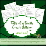 Tales of a Fourth Grade Nothing novel unit