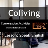 Talk About Coliving -Powerpoint and Google Slides -ESL for Adults