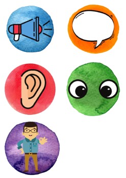 Preview of Talk Detectives/Oracy Buttons and Display Posters for Y1-Y3 or K2 to G2