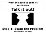 Talk It Out! Walk the Path to Conflict Resolution (English)