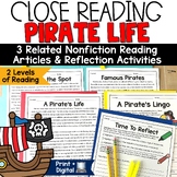 Pirate Day Activities Summer School Fun Reading Comprehens