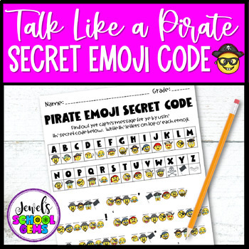 Pirate Secret Code and Decoder