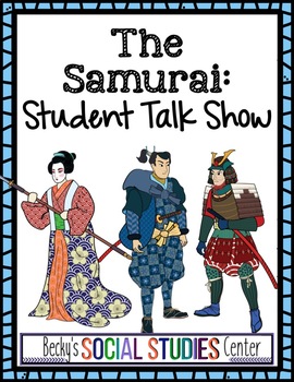 Preview of Feudal Japan Activity: Student Talk Show - Shogun, Samurai, Daimyo, Peasant