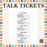 Talk Tickets