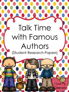 Preview of Talk Time with Famous Authors