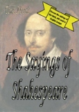 Talk about the Sayings of Shakespeare: Shakespeare sayings