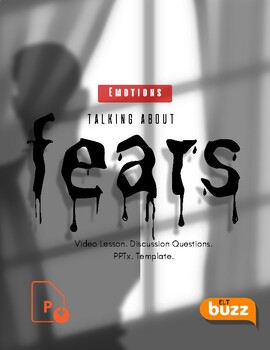 Preview of Talking About Fears. Video. Discussion. Listening. SEL. Emotions. ELA. ESL.