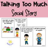 Talking Too Much Social Story | Listening To Others Social Story