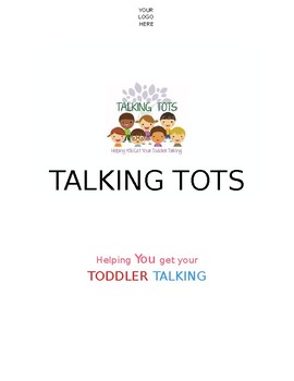 Preview of Talking Tots (Level 2) Complete Program