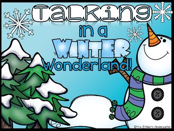 Preview of Talk Moves--Talking in  a Winter Wonderland