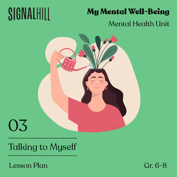 Preview of Talking to Myself | Mental Health Lesson Plan