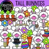 Tall Easter Bunnies {Creative Clips Clipart}
