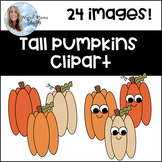 Tall Pumpkins Clipart