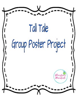 Preview of Tall Tale Group Poster Project