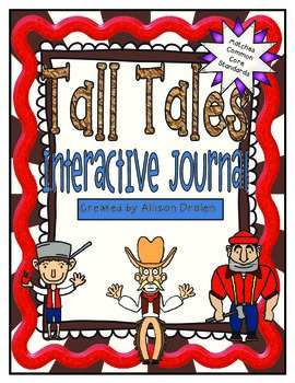 Preview of Tall Tale Interactive Notebook/Lapbook-Can be used with ANY Tall Tale!