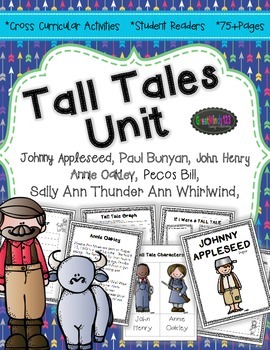 Preview of Tall Tales Units and Activities