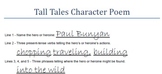 Tall Tales Character Poem