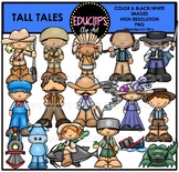 Tall Tales Clip Art Bundle {Educlips Clipart}