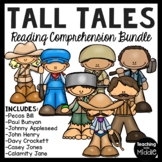 Tall Tales and Legends Reading Comprehension Worksheet Fol