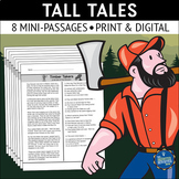 Tall Tales Reading Comprehension Passages