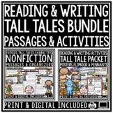 Tall Tales Genre Reading Comprehension Passages, Writing G