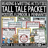 Tall Tales Reading Genre Writing Graphic Organizers Johnny