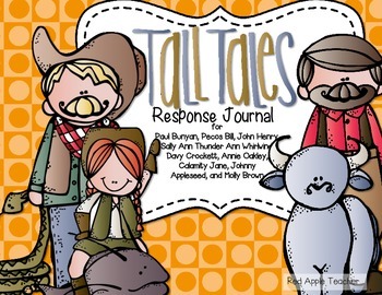 Preview of Tall Tales Story Response Journal for K-2