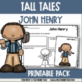 John Henry Tall Tales Worksheets and Activities