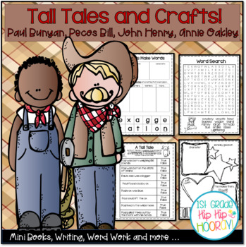 Preview of Tall Tales for the Primary Child with Activities and Crafts