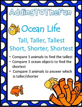 Tall and Short - Math Worksheets 