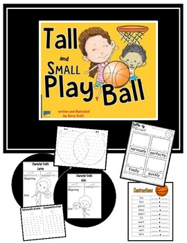 Preview of Tall and Small Play Ball Read Aloud