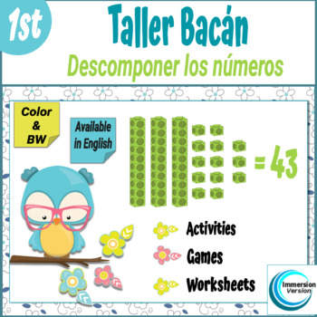 Preview of Taller Bacán: Descomponer los números