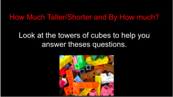 Preview of Taller and Shorter with Linking Cubes