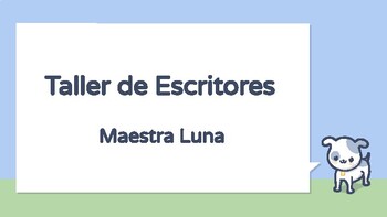 Preview of Taller de escritores