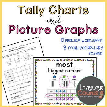 Preview of Tally Charts and Picture Graphs- 1st Grade