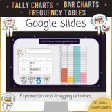 Tally Frequency Table Bar Graph Google Slides Worksheets digital