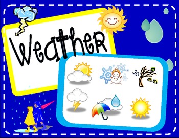 Preview of Tally, Graph, Chart & Write About the Weather