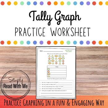 Preview of Tally Graph Practice Worksheet