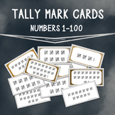 Tally Mark Cards #1-100 / Playing Cards / Flash Cards / Ma